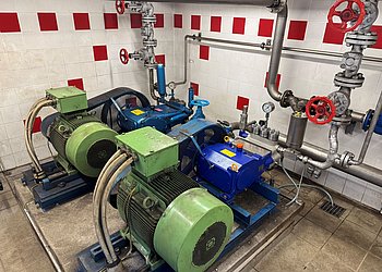 Hochdruckpumpe URACA in der Gemeinde Hinterstoder